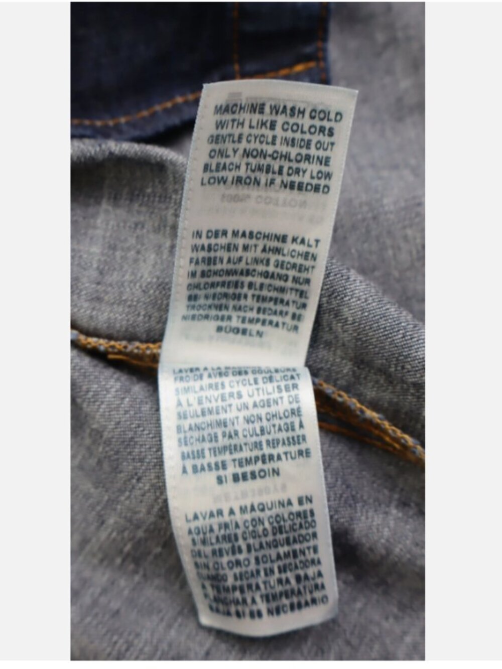 True Religion Denim Western Long Sleeve Men's Shirt XL Cotton New with defect - Picture 11 of 16